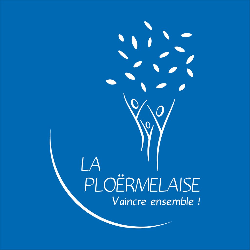 Logo La Ploërmelaise Blanc