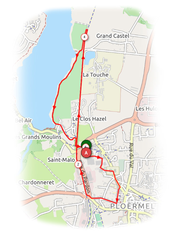Parcours La Ploërmelaise