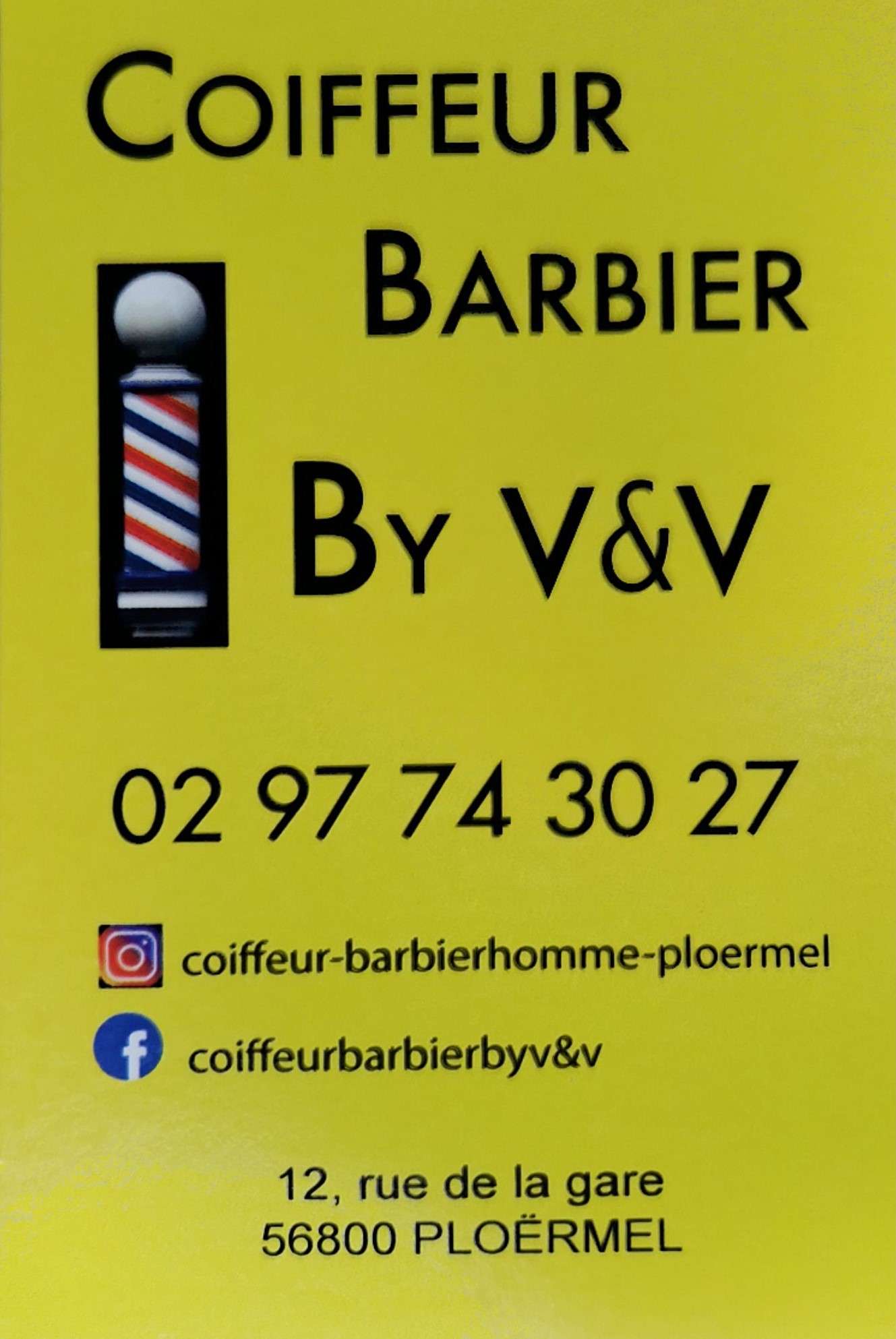 Coiffeur Barbier by V&V